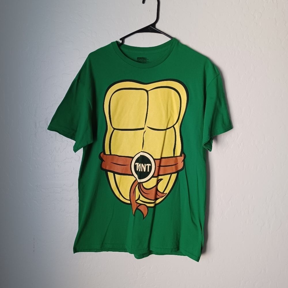 Men's Wintage TURTLES Green T Shirt Size L